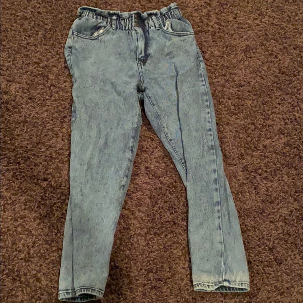 paper-bag jeans